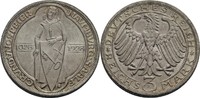 Weimarer Republik 3 Reichsmark, A Berlin 900 Jahre Naumburg an der Saale