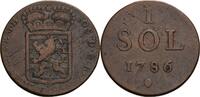 Habsburg Ku.-Sol, Brüssel, für Luxemburg Josef II., 1765-1790 -
