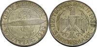 Weimarer Republik 3 Reichsmark A, Berlin Zum Weltflug des Graf Zeppelin -