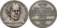 Karl Goetz Silbermedaille auf den 50. Todestag von König Luwdwig II. -
