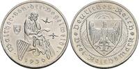 Weimarer Republik 3 Reichsmark A, Berlin Zum 700. Todestag von Walther von der Vogelweide -