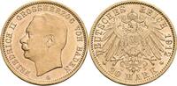 Baden 20 Mark G, Karlsruhe Friedrich II., 1907-1918 -