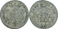 Pfalz, Kurfürstentum 12 Kreuzer FO, Mannheim, Landmünze Karl Theodor, 1743-1799 -