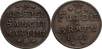 Münster, Bistum Ku.-Armenzeichen Friedrich Christian von plettenberg, 1688-1706 -