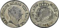 Bayern 3 Kreuzer, München 1825 Maximilian IV. (I.) Joseph, 1799-1825 vz/fast vz