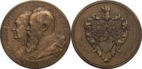 Bayern Bronzemedaille Prinzregent Luitpold, 1886-1912, 100 Jahre Zugehörigkeit Erlangens zu Bayern -