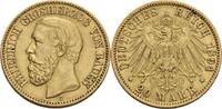 Baden 20 Mark G, Karlsruhe Friedrich I., 18523-1907 -