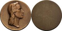 Schiller, Friedrich von Einseitige Bronzemedaille v. Eyermann, Jahresgabe der DMG 1974 -