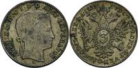 Kaiserreich Österreich 3 Kreuzer A, Wien Ferdinand I., 1835-1848 -