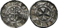 Meißen-Oberlausitz-Region, königliche Münzstätte Randpfennig Heinrich III. bis Heinrich IV., 1046-1056-1084 -