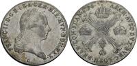 Habsburg Kronentaler C, Prag Franz II., 1792-1804 -