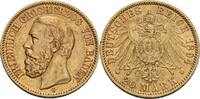 Baden 20 Mark G, Karlsruhe Friedrich I., 1852-1907 -