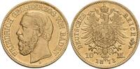 Baden 10 Mark G, Karlsruhe Friedrich I., 1852-1907 -