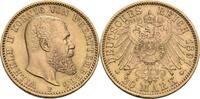 Württemberg 20 Mark F, Stuttgart Wilhelm II., 1891-1918 -