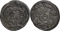 Sachsen, Kurfürstentum 1 Pfennig IGS, Dresden Friedrich August I., 1694-1733 -