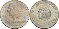 Weimarer Republik 3 Reichsmark D, München Zum 200. Geburtstag von Gotthold Ephraim Lessing -