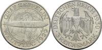 Weimarer Republik 3 Reichsmark A, Berlin Zum Weltflug des Graf Zeppelin 1929 -