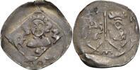Bradenburg in Franekn Pfennig auf Regensburger Schlag, Langenzenn Friedrich V., 1361-1397 -