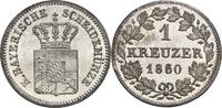 Bayern, Königreich 1 Kreuzer, München Maximilian II., 1848-1864 -
