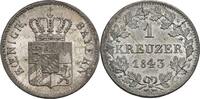 Bayern, Königreich 1 Kreuzer, München Ludwig I., 1825-1848 -