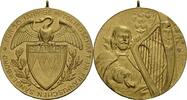 Franken Vergoldete Bronzemedaille v. Lauer, für 50-jährige Mitgliedschaft im fränkischen Sängerbund -