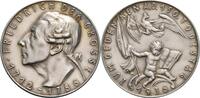 Goetz-Medaillen Silbermedaille a.d. 150. Todestag Friedrichs II., des Großen, von Preußen -