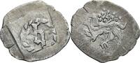 Bayern-Landshut Pfennig auf Regensburger Schlag, Neuötting Heinrich XVI., der reiche, 1393-1450 -