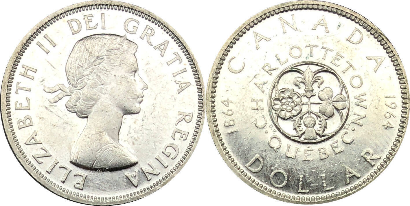 Kanada 1 Dollar 1964 Quebec ssvz