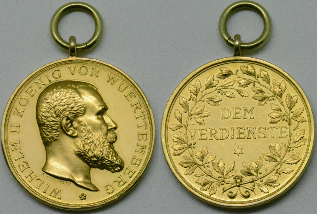 Barrette de médailles Württemberg  806_123