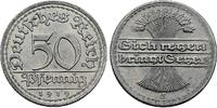Weimarer Republik 50 Pfennig Ährenbündel -
