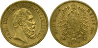 Deutschland Württemberg 20 Mark König Karl