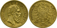 Deutschland Württemberg 20 Mark König Karl