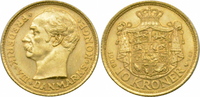 Dänemark 10 Kroner Frederik VIII.