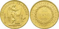 Frankreich 20 Francs Genius