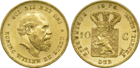 Niederlande 10 Gulden Wilhelm III.