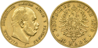 Kaiserreich Preussen 10 Mark Kaiser Wilhelm I.