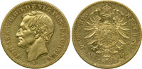 Deutschland Sachsen 10 Mark Johann E