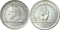 Weimarer Republik 5 Mark Schwurhand -