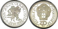 Portugal 250 Escudos 1988 Olympische Spiele Seoul PP in Kapsel 25,00 EUR  zzgl. 4,00 EUR Versand