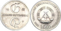 DDR 10 Mark 1968 Johann Gutenberg vz-st 25,00 EUR  zzgl. 4,00 EUR Versand