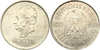 Weimarer Republik 3 Mark 1932 A Goethe vz 75,00 EUR  zzgl. 4,00 EUR Versand