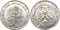 Weimarer Republik Eichbaum 5 Mark 1932 G ss-vz