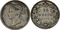 Kanada 25 Cents Königin Victoria -