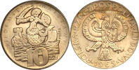 Polen 10 Zlotych Probe 700 Jahre Warschau -