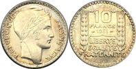 Frankreich 10 Francs Kursmünze -