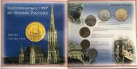 Österreich 36,60 Schilling Kursmünzensatz insg. 6 Münzen -