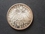 Baden 2 Mark Silberhochzeit 1906 Friedrich und Luise stgl