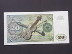 BRD 20 Deutsche Mark 1980 II, wenig gebraucht