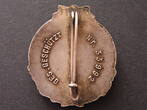 Deutsches Reich Kiautschou Kolonialabzeichen ": Elefantenorden": 1922 Musternummer 33992, Buntmetall versilbert vzgl