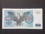 BRD 100 Deutsche Mark 1977 NH kfr., kleine Marke von Zählmaschine